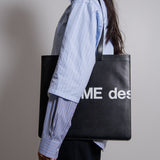 Huge Logo Tote Bag Black