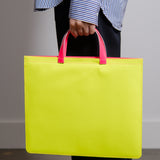 Super Fluo Tote Bag Yellow/Orange/Pink