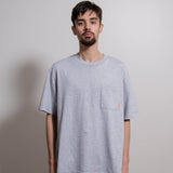 Pocket Tee Grey Melange TSHI000133