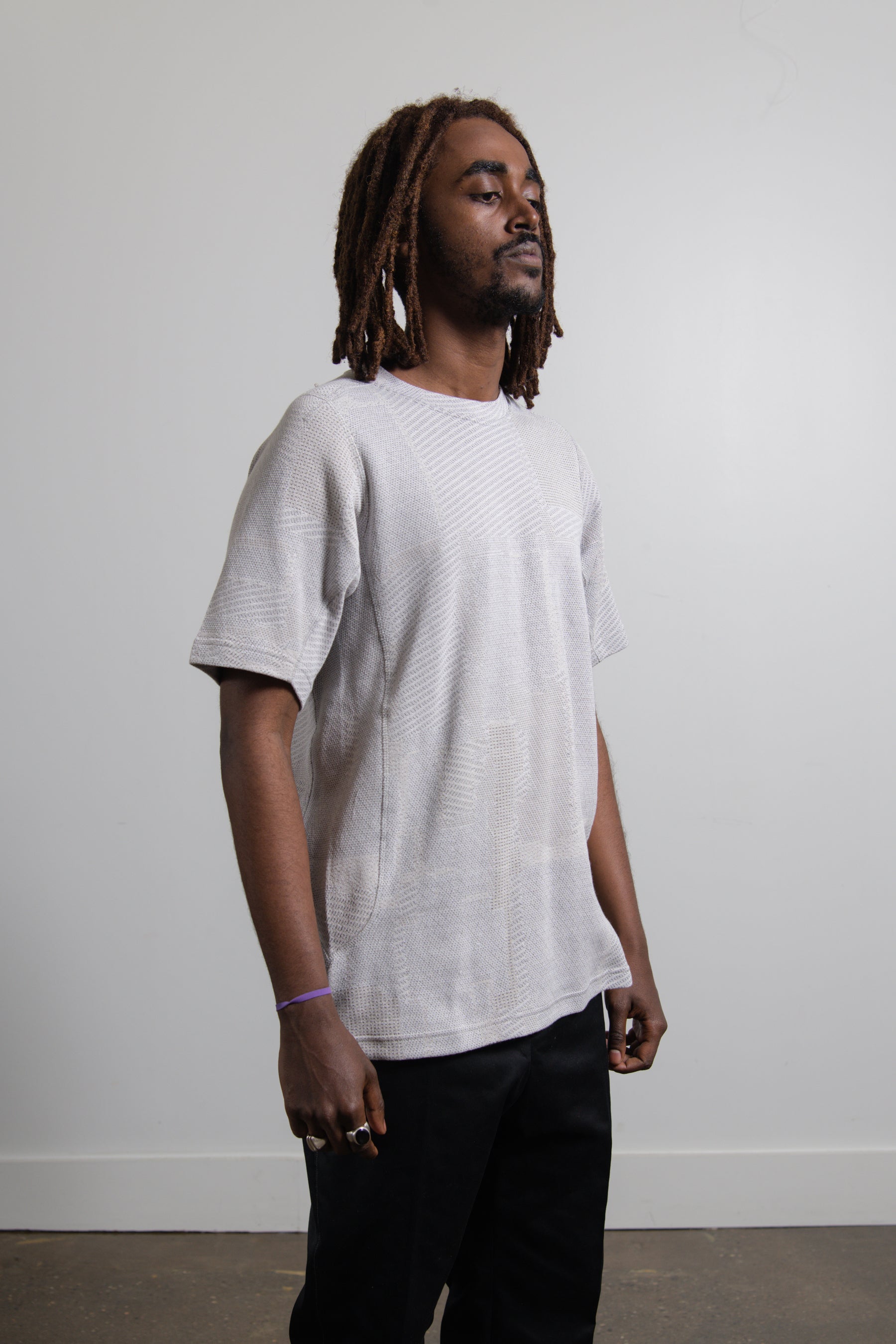 Cotton Knit Tee Sandstorm
