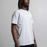 Short Sleeve Pocket Tee Ash Heather