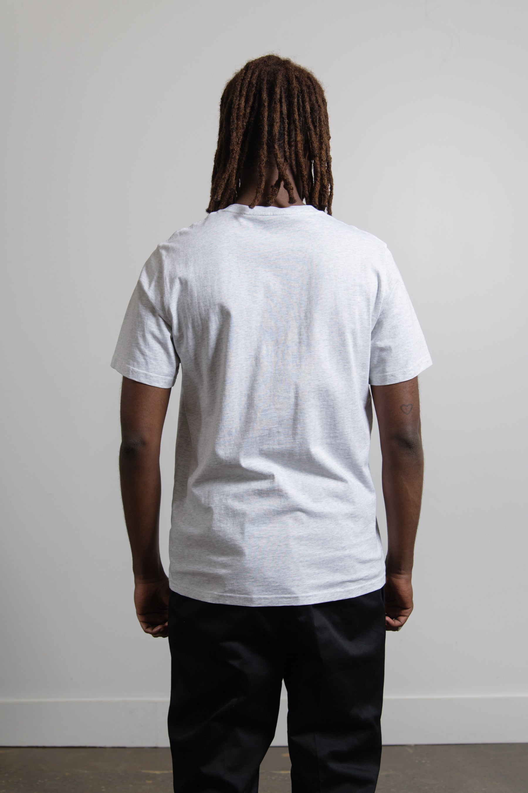 Short Sleeve Pocket Tee Ash Heather