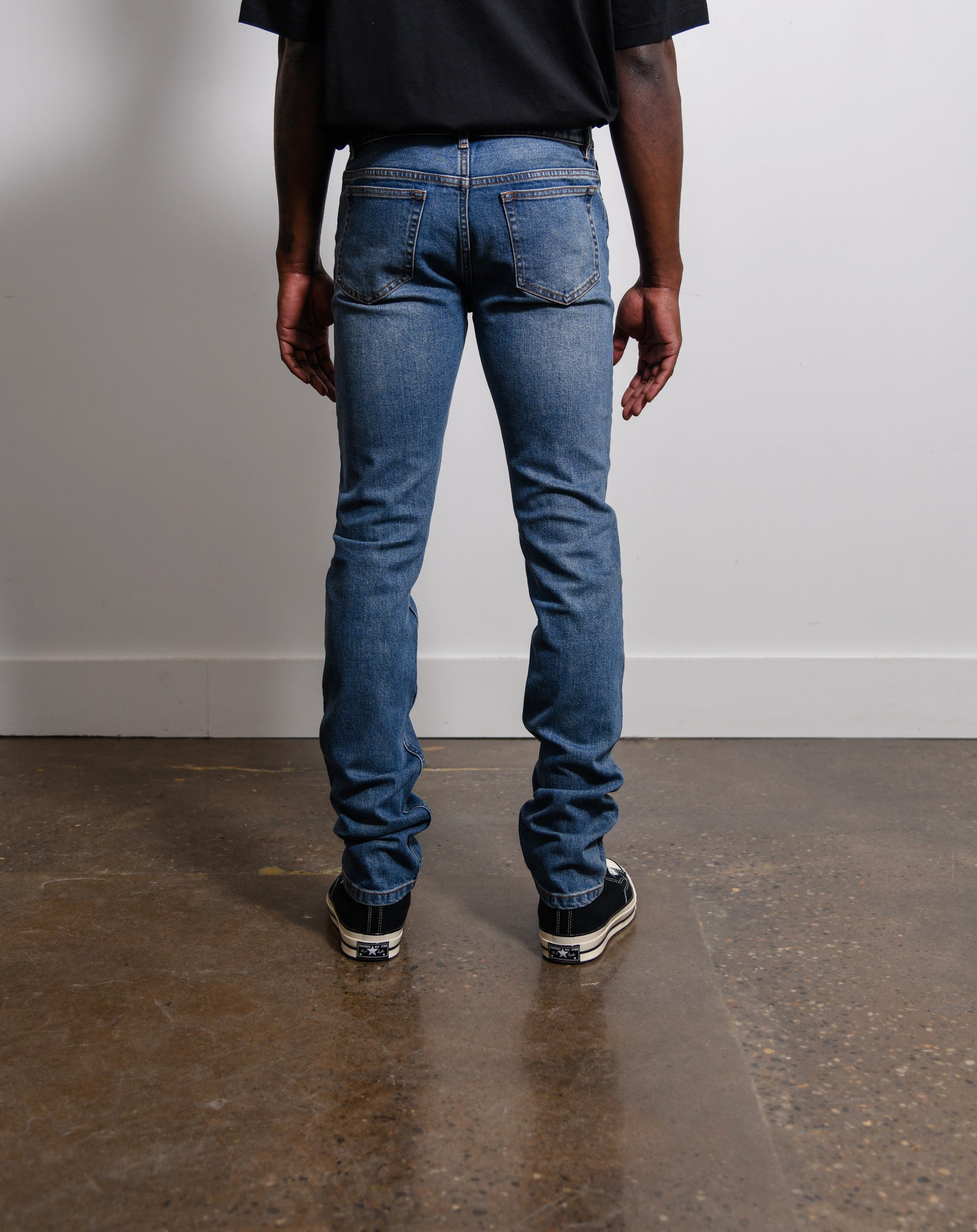 Petit Standard Denim Washed Indigo