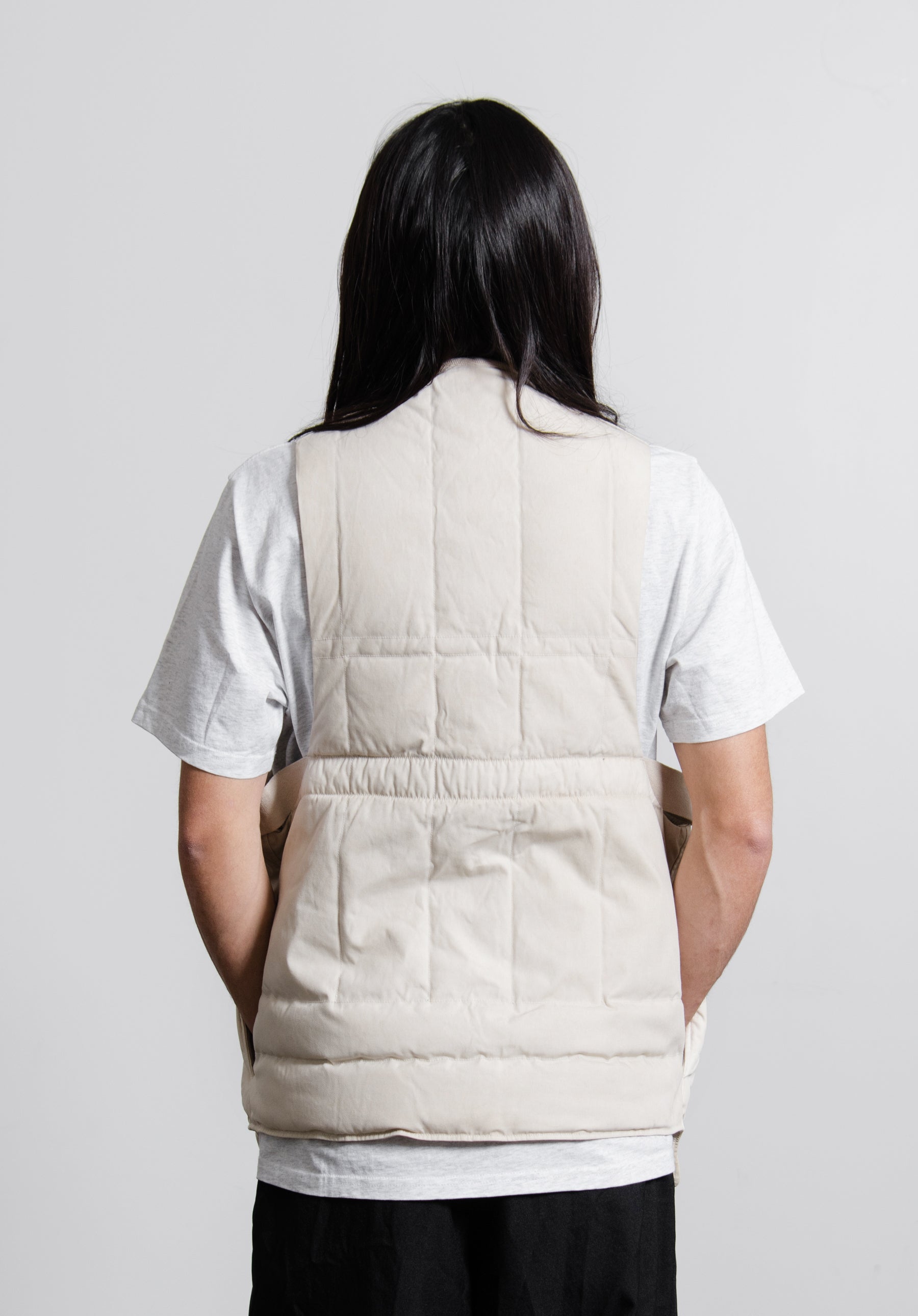 Solas Down Vest Off-White
