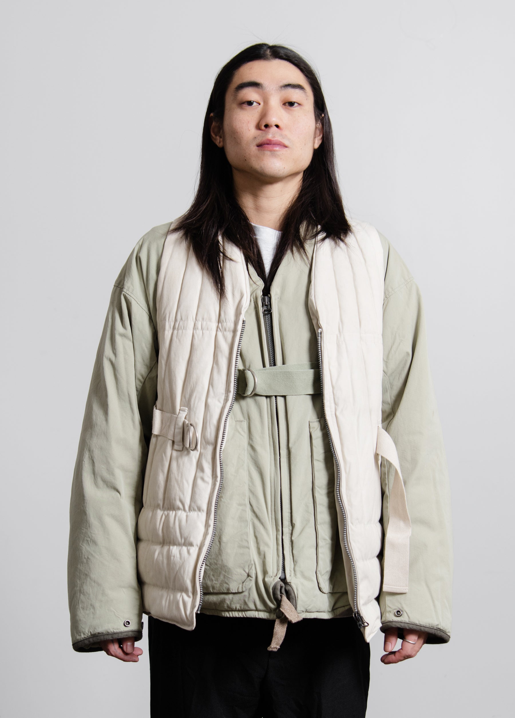 Solas Down Vest Off-White