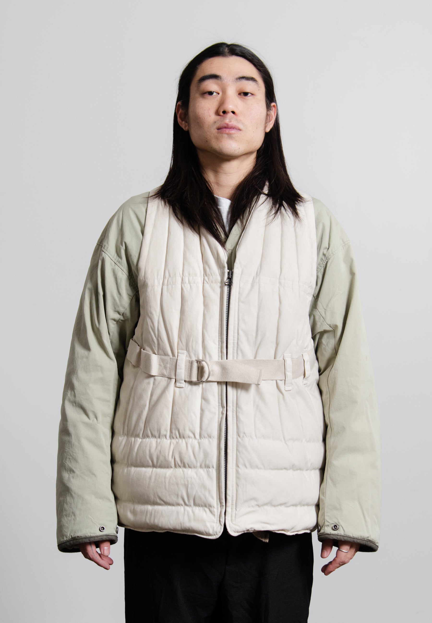 Solas Down Vest Off-White