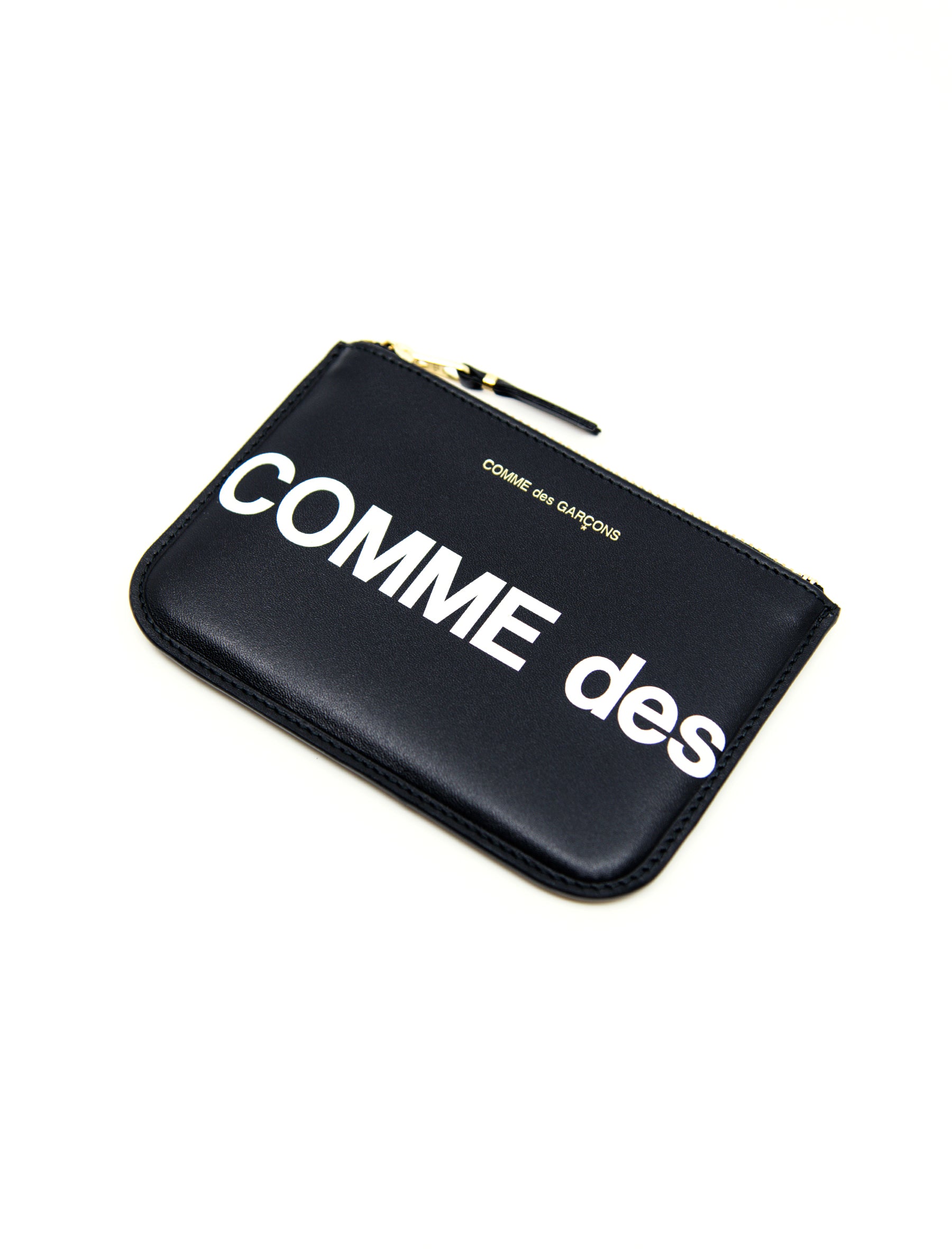 Huge Logo Zip Pouch Black SA8100HL
