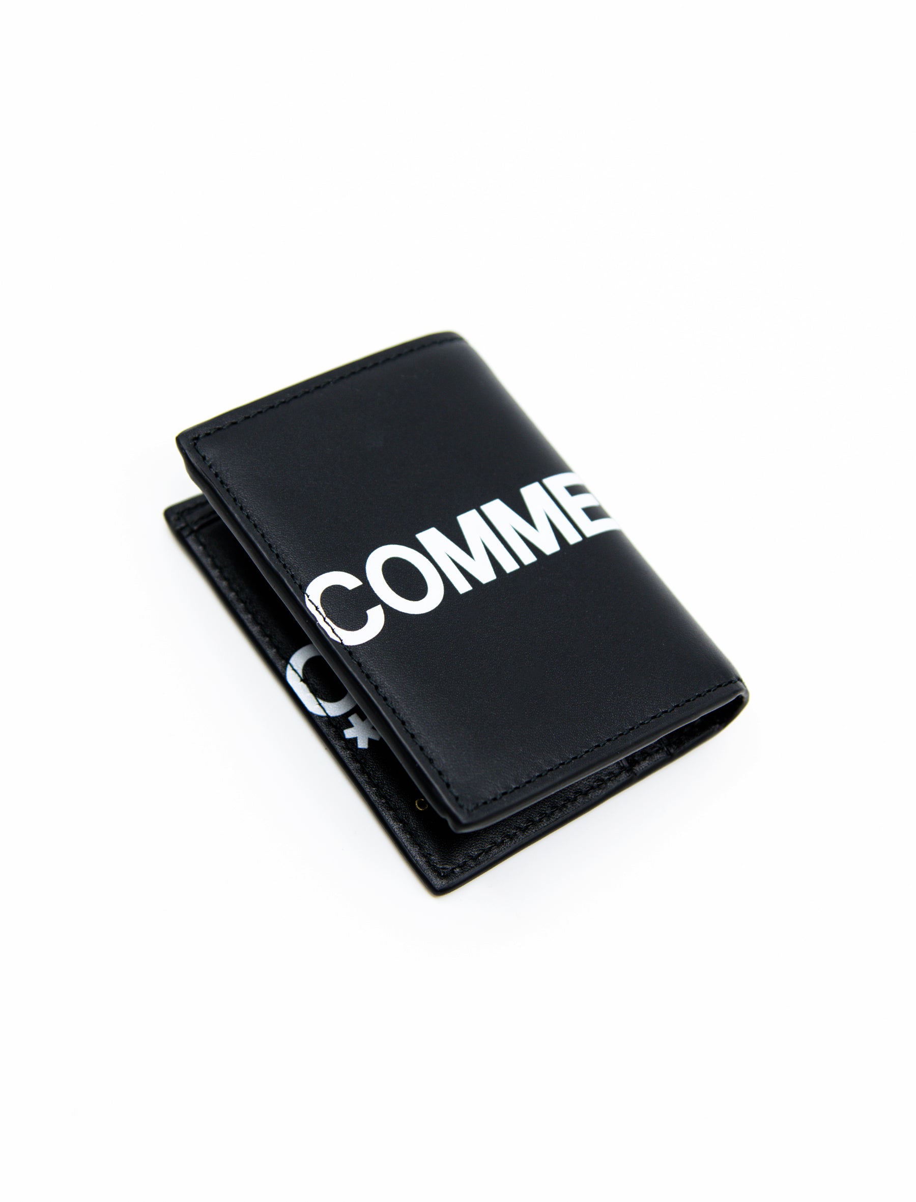 Huge Logo Bifold Wallet Black SA0641HL