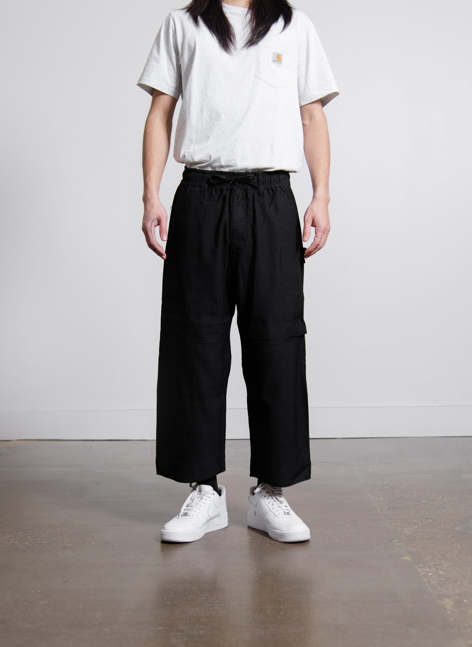 Workwear Wide Pant Black 761930415