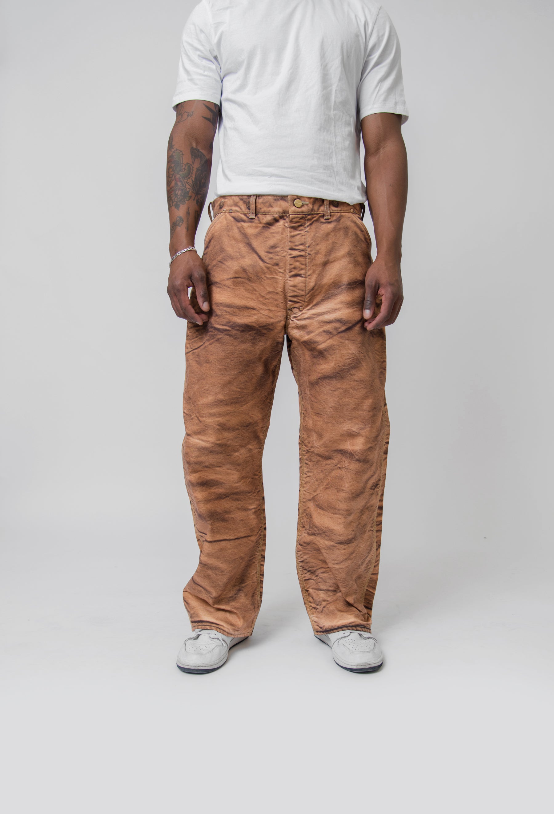 Carhartt Print Pant Brown WK-P908