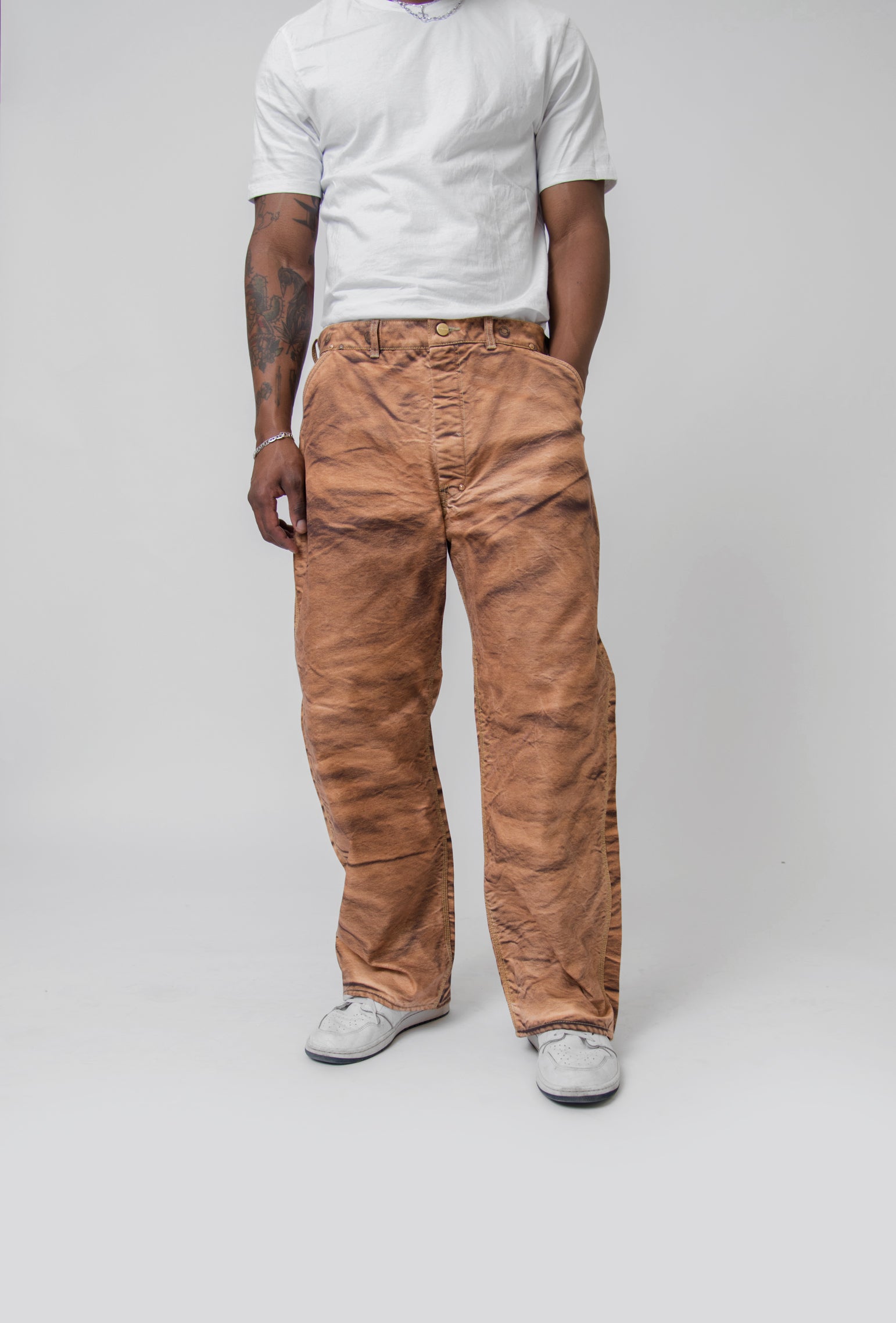 Carhartt Print Pant Brown WK-P908