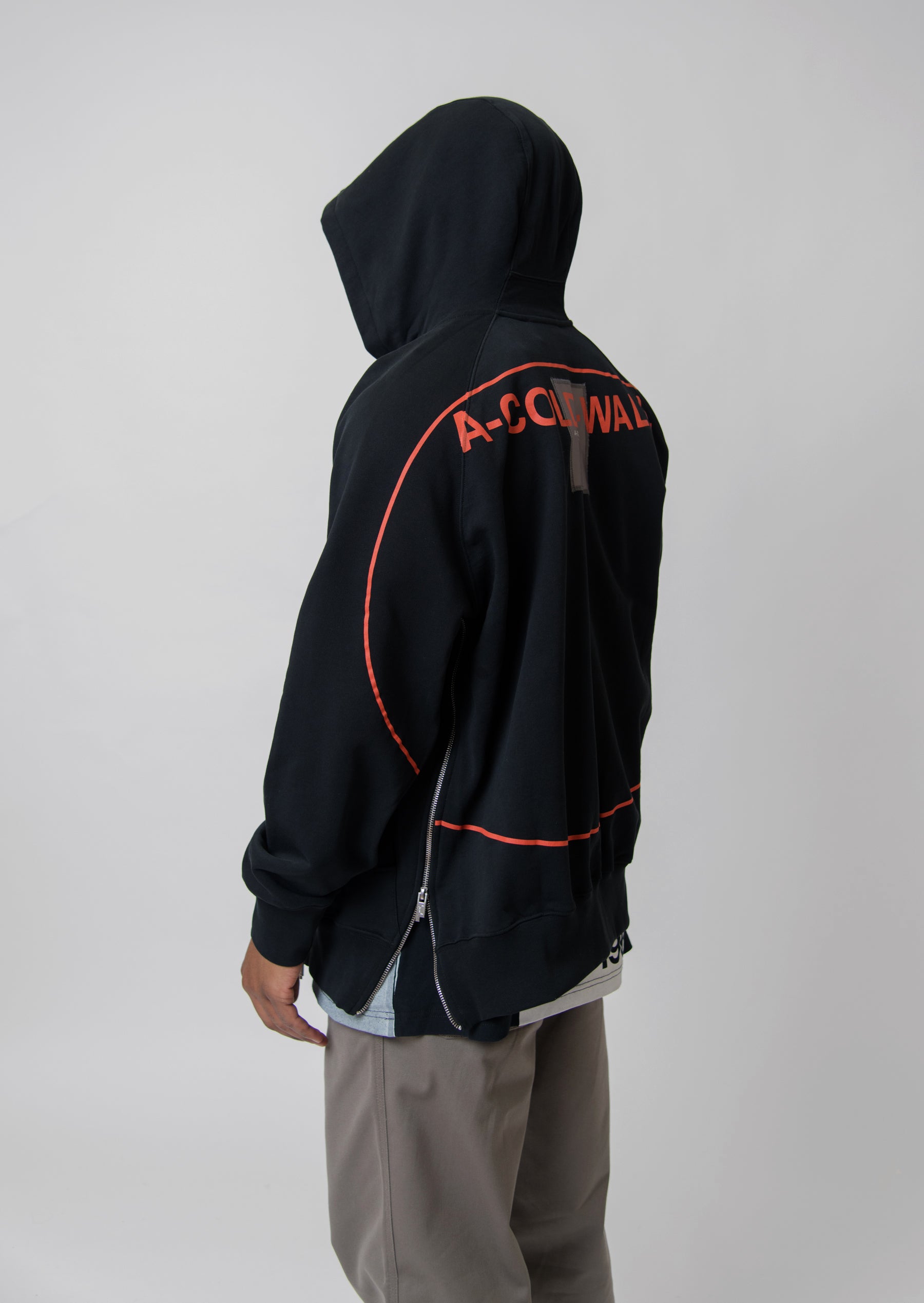 Sphere Zip Hoodie Black