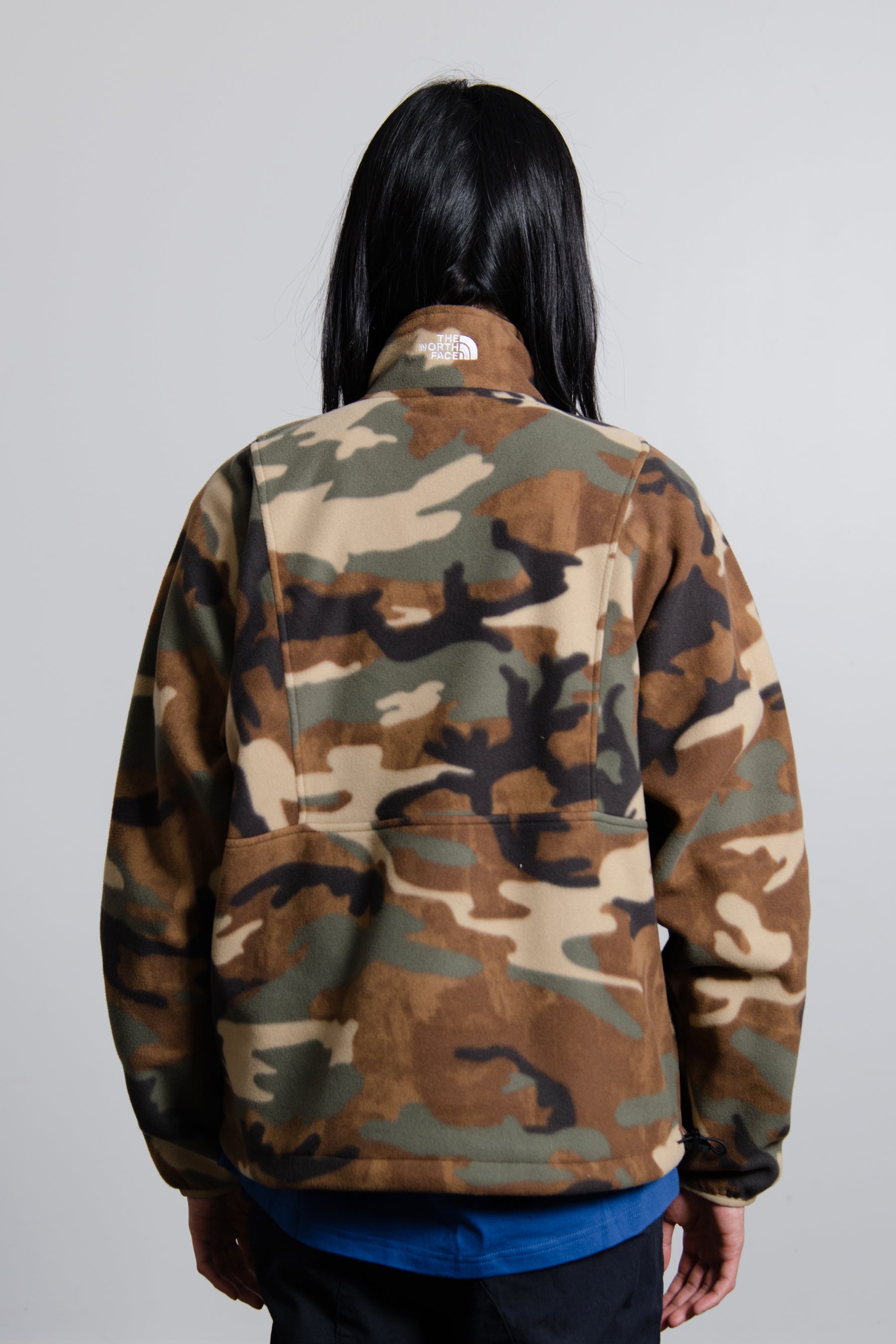 Quarter Zip Fleece Sweater Camo A7QEM554
