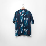 Tom Krol Flowers Shirt Midnight