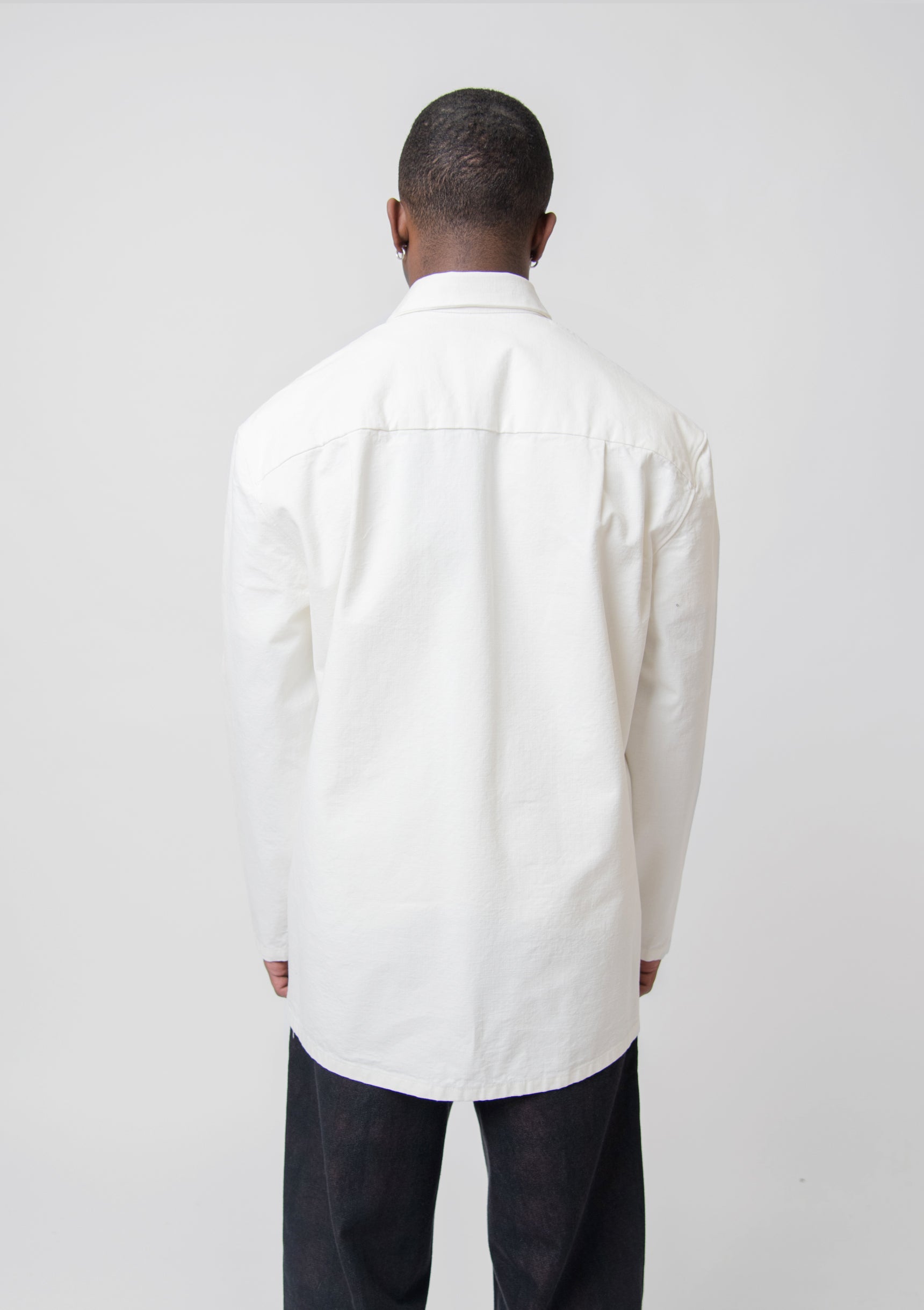 Lounge Overshirt Ivory