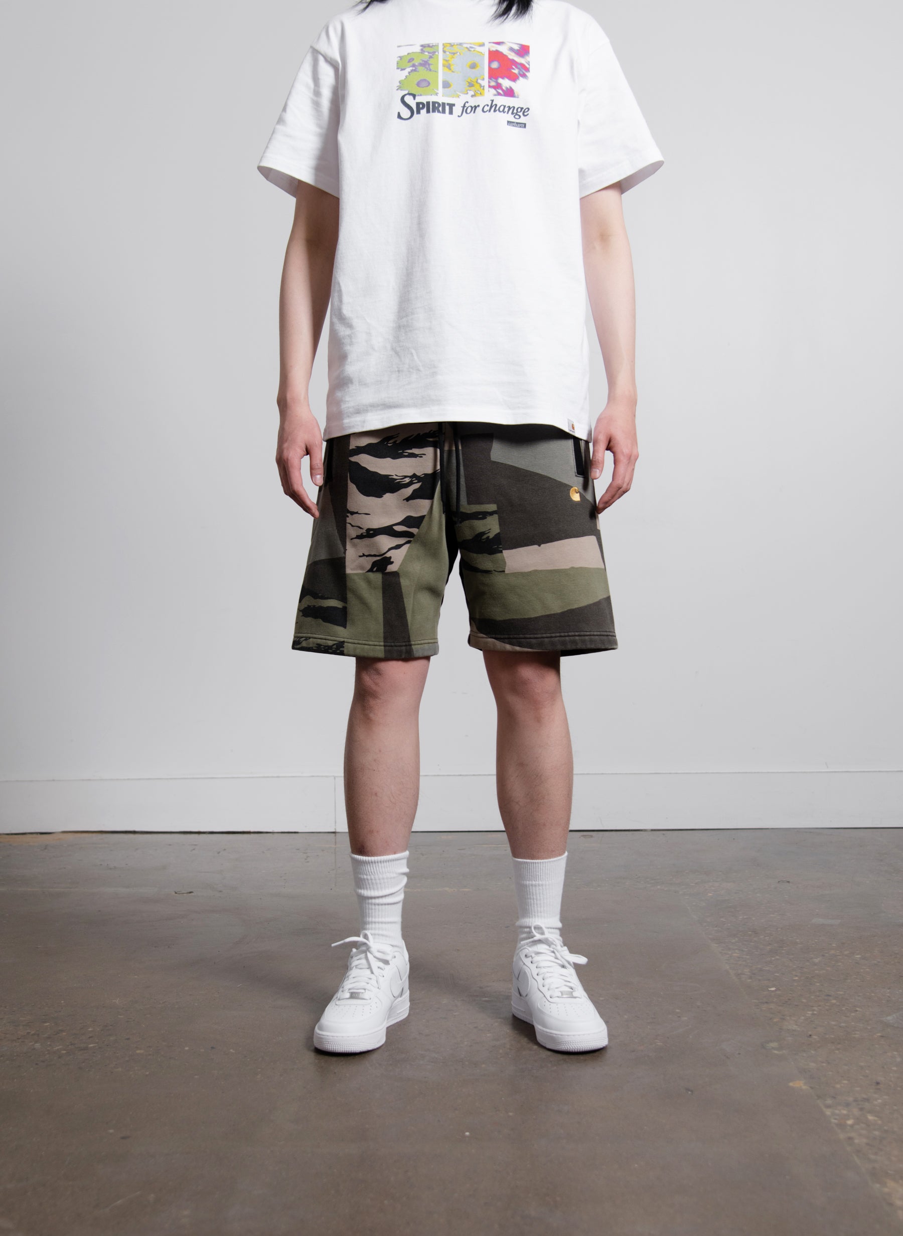 Chase Sweatshort Camo Mend