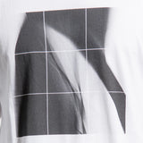 Graphic Long Sleeve Tee White/Black