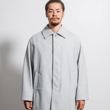 Trapeze Soutien Collar Coat Grey