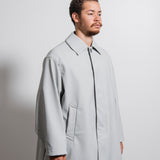 Trapeze Soutien Collar Coat Grey