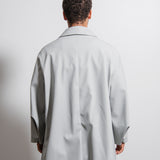 Trapeze Soutien Collar Coat Grey