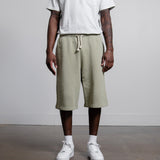 Face Logo Sweatshort Eucalyptus Green SHOR000010