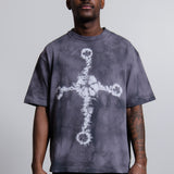 Tie Dye Tee Dusty Purple TSHI000386