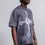 Tie Dye Tee Dusty Purple TSHI000386