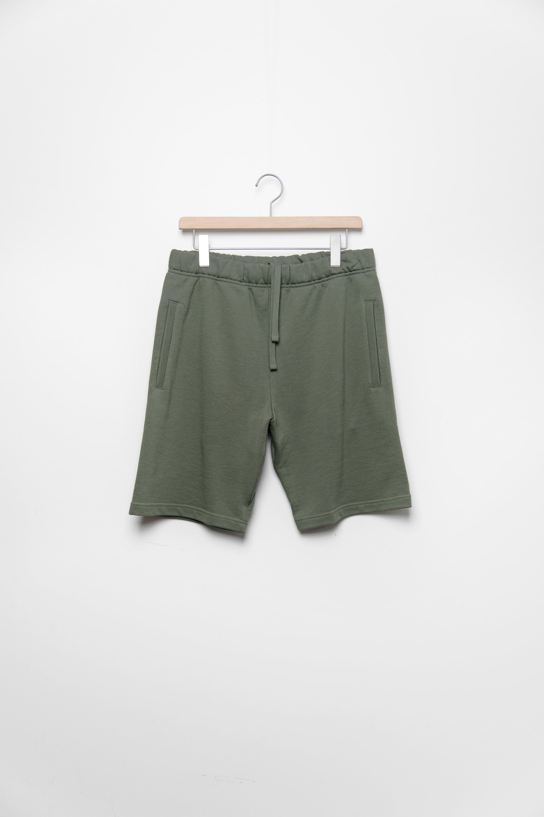 Pocket Sweatshort Dollar Green
