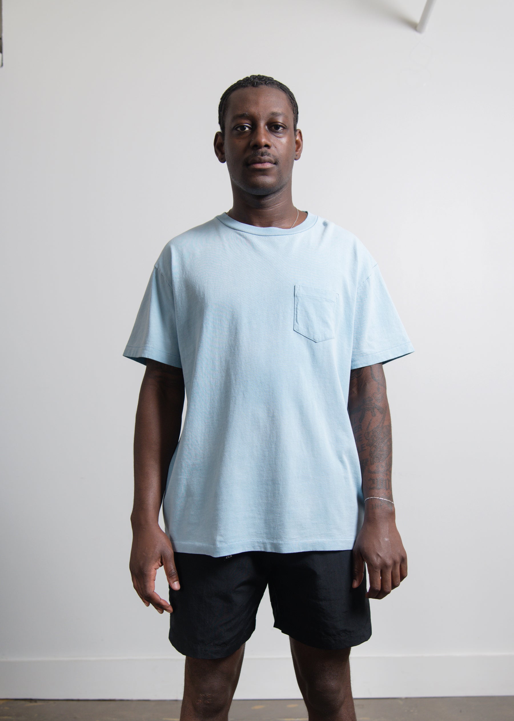 Exposure Lucky Pocket Tee Stratus Blue