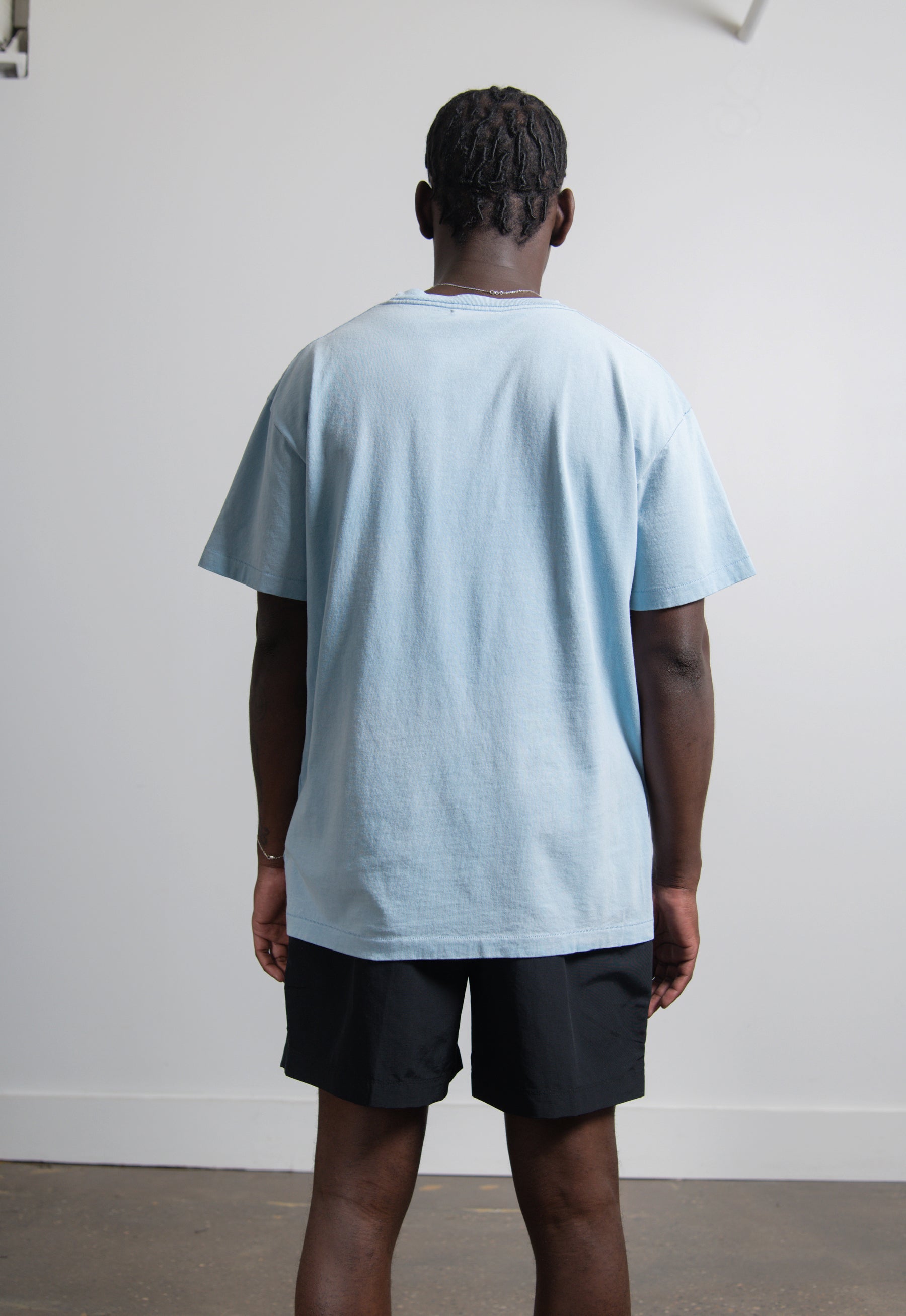 Exposure Lucky Pocket Tee Stratus Blue