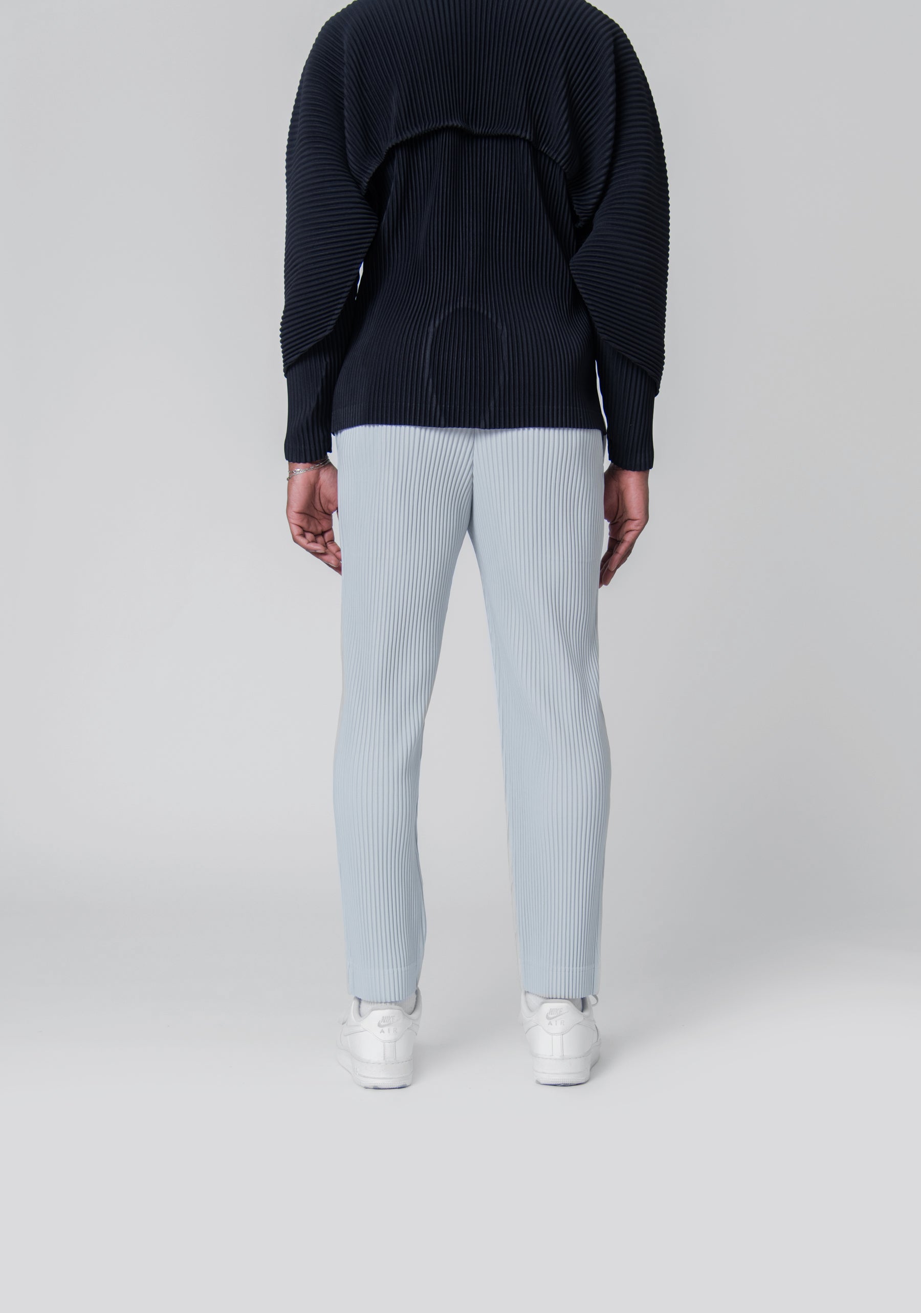 Basics Pleated Trouser Light Grey JF350-11