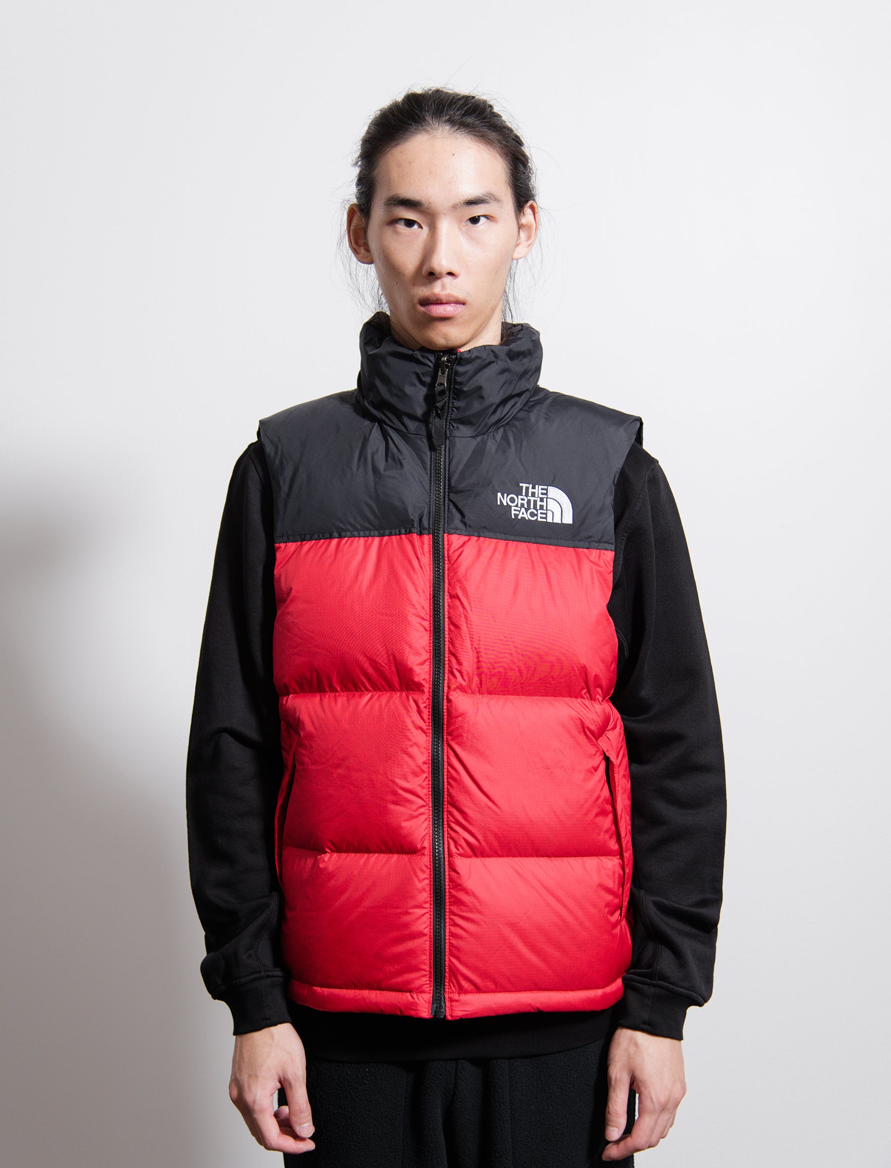 1996 Nuptse Vest Red