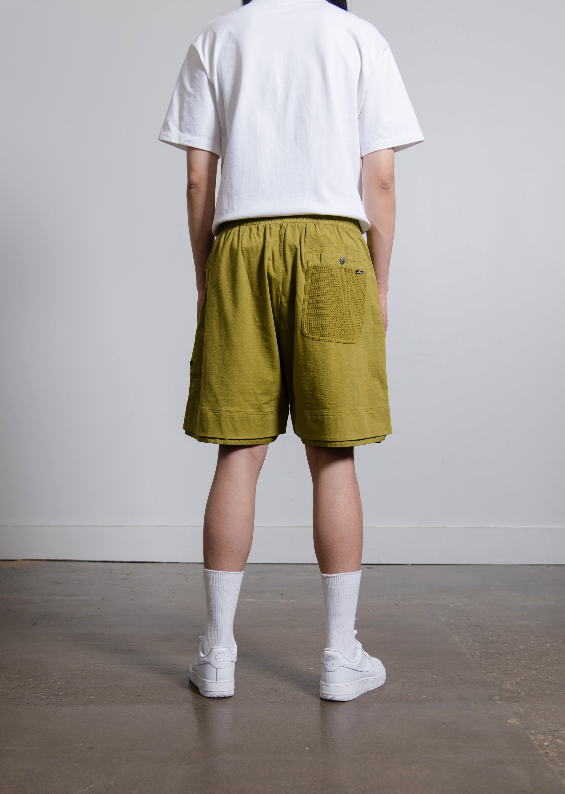 Garment Dyed Summer Short Olive 76196042A