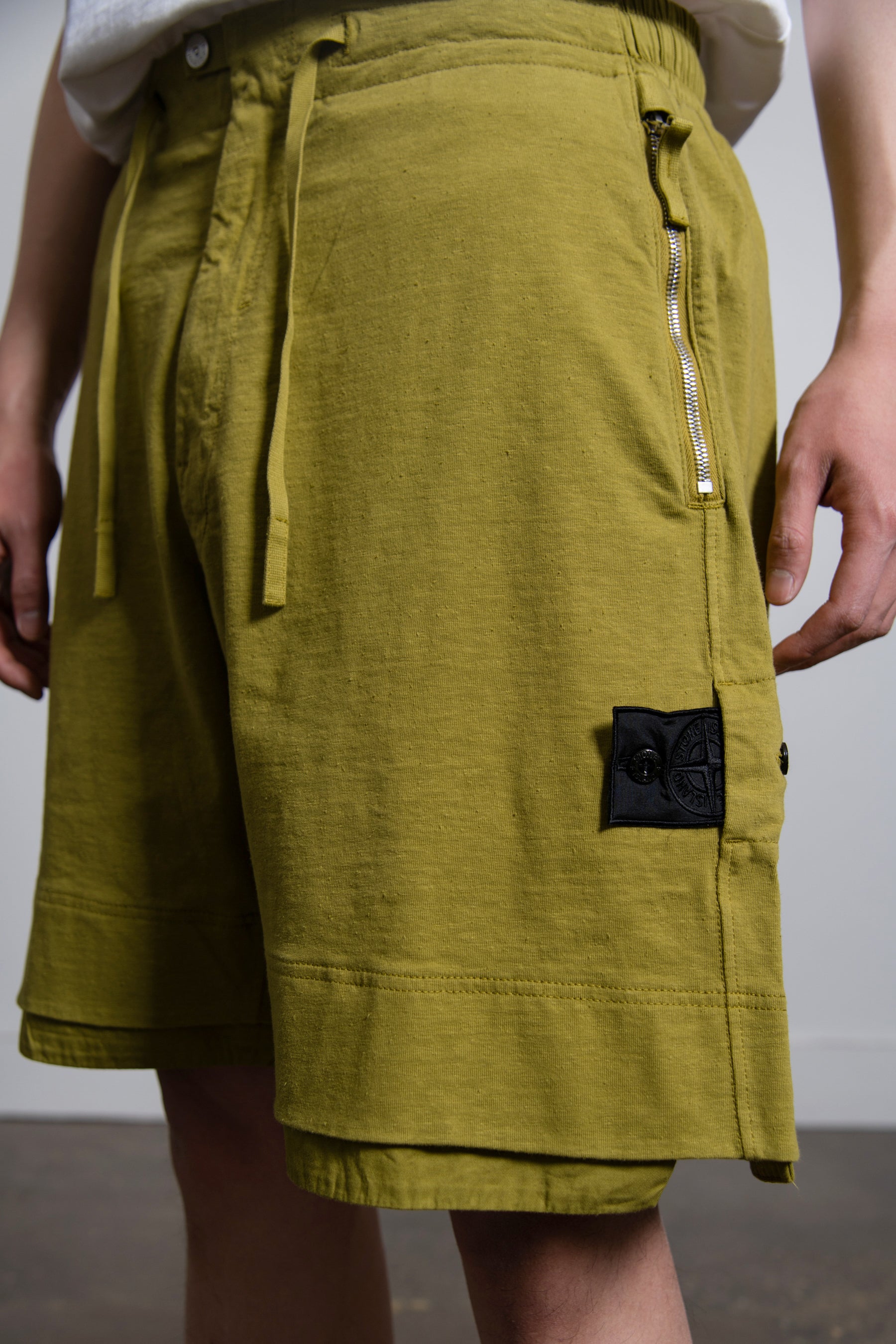 Garment Dyed Summer Short Olive 76196042A