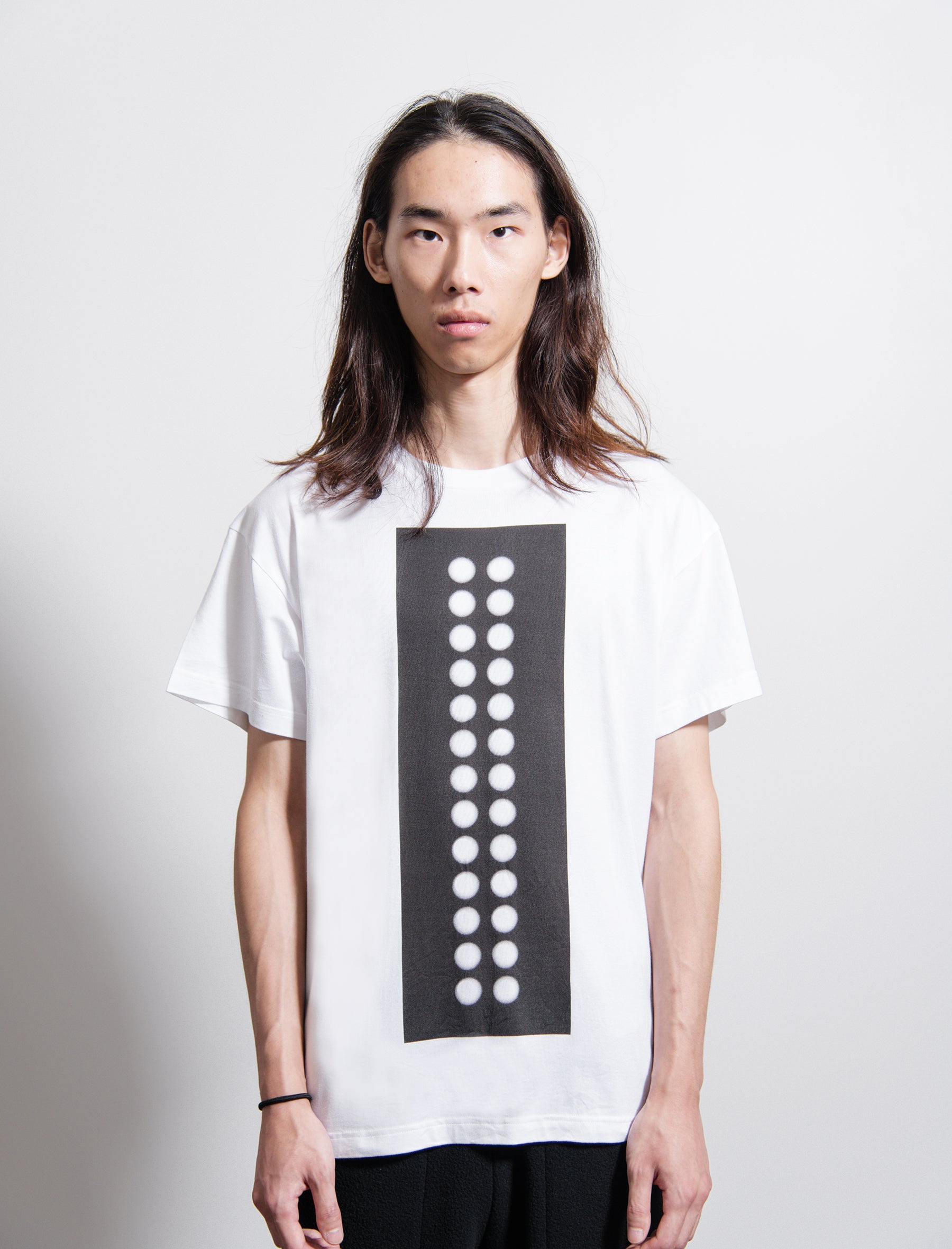 Graphic Short Sleeve Tee White/Black