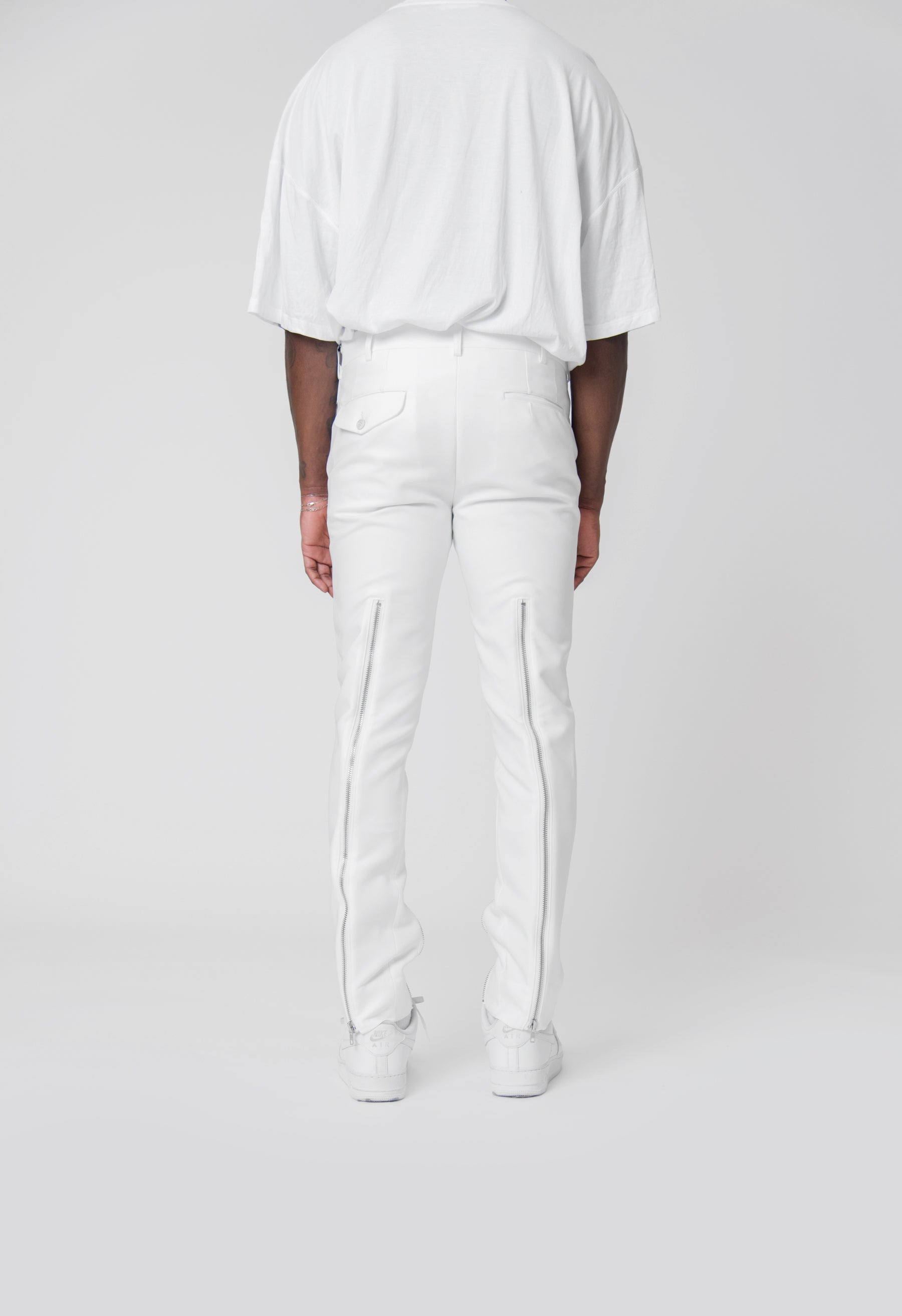 Zip Trouser White PK-P013