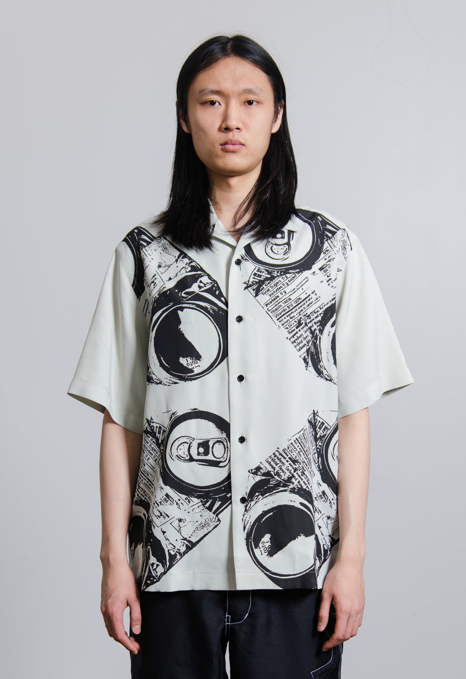 Kurt Shirt Pearl Grey OAMU601564