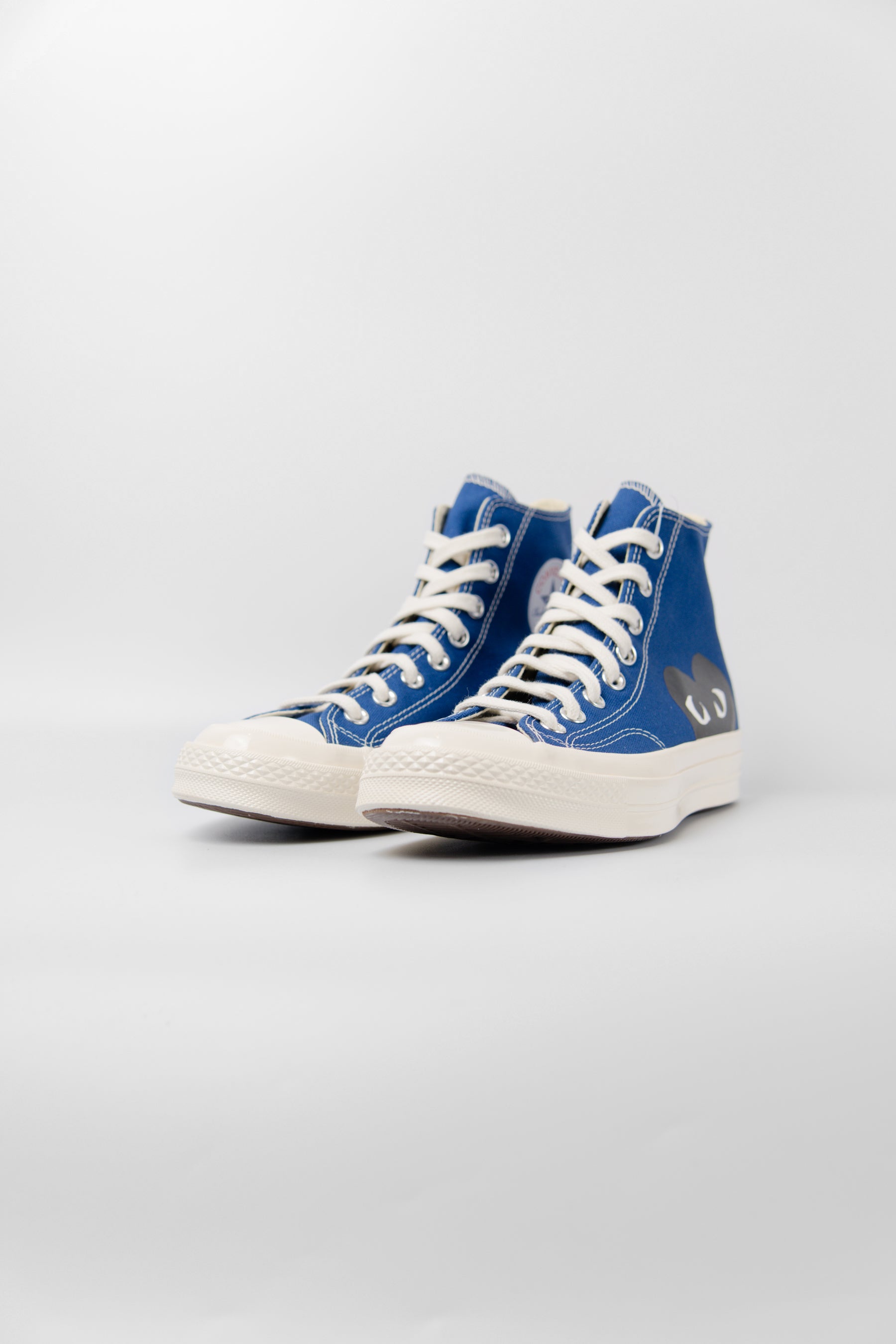 PLAY Single Heart Chuck Taylor High Blue Quartz/Egret/Black K122-001-2