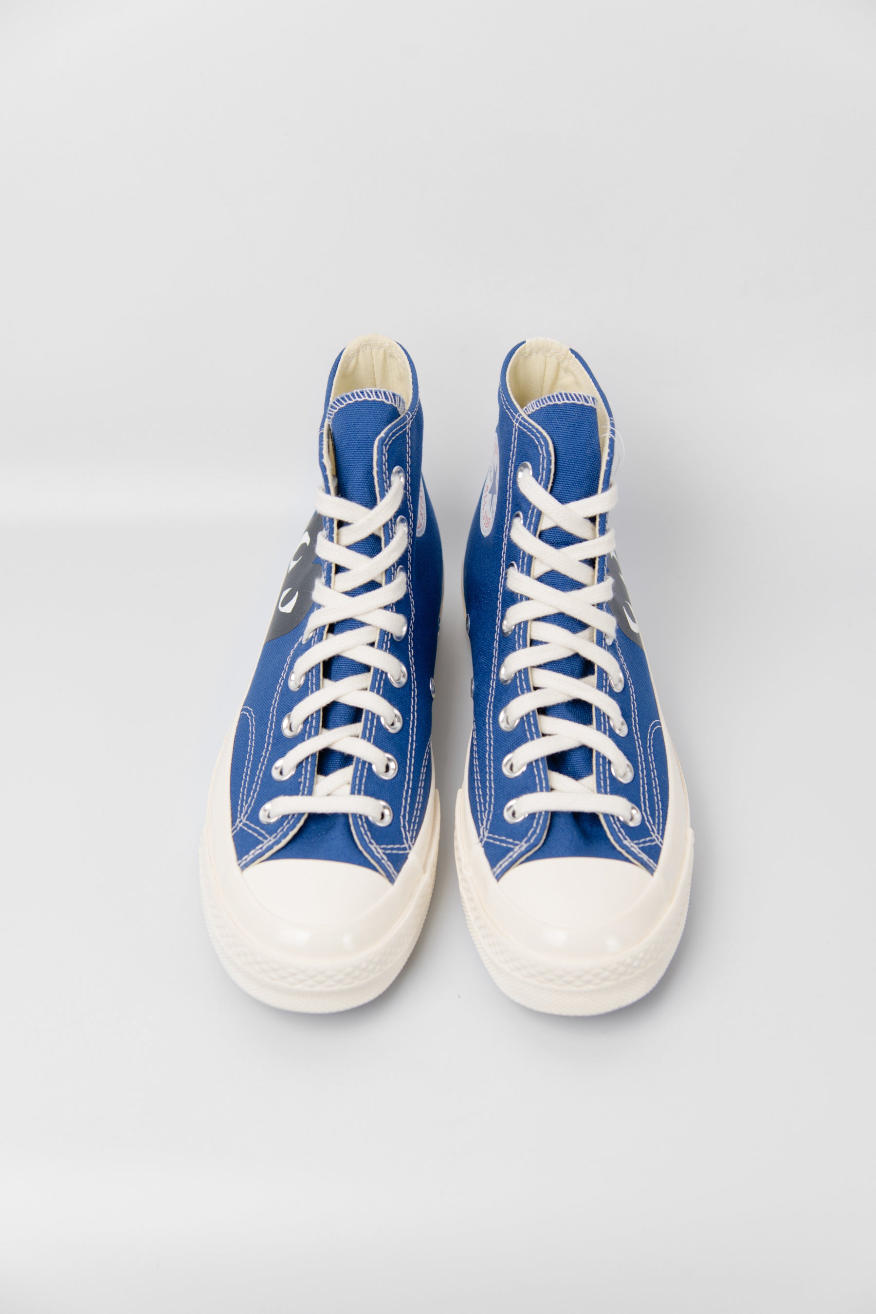 PLAY Single Heart Chuck Taylor High Blue Quartz/Egret/Black K122-001-2