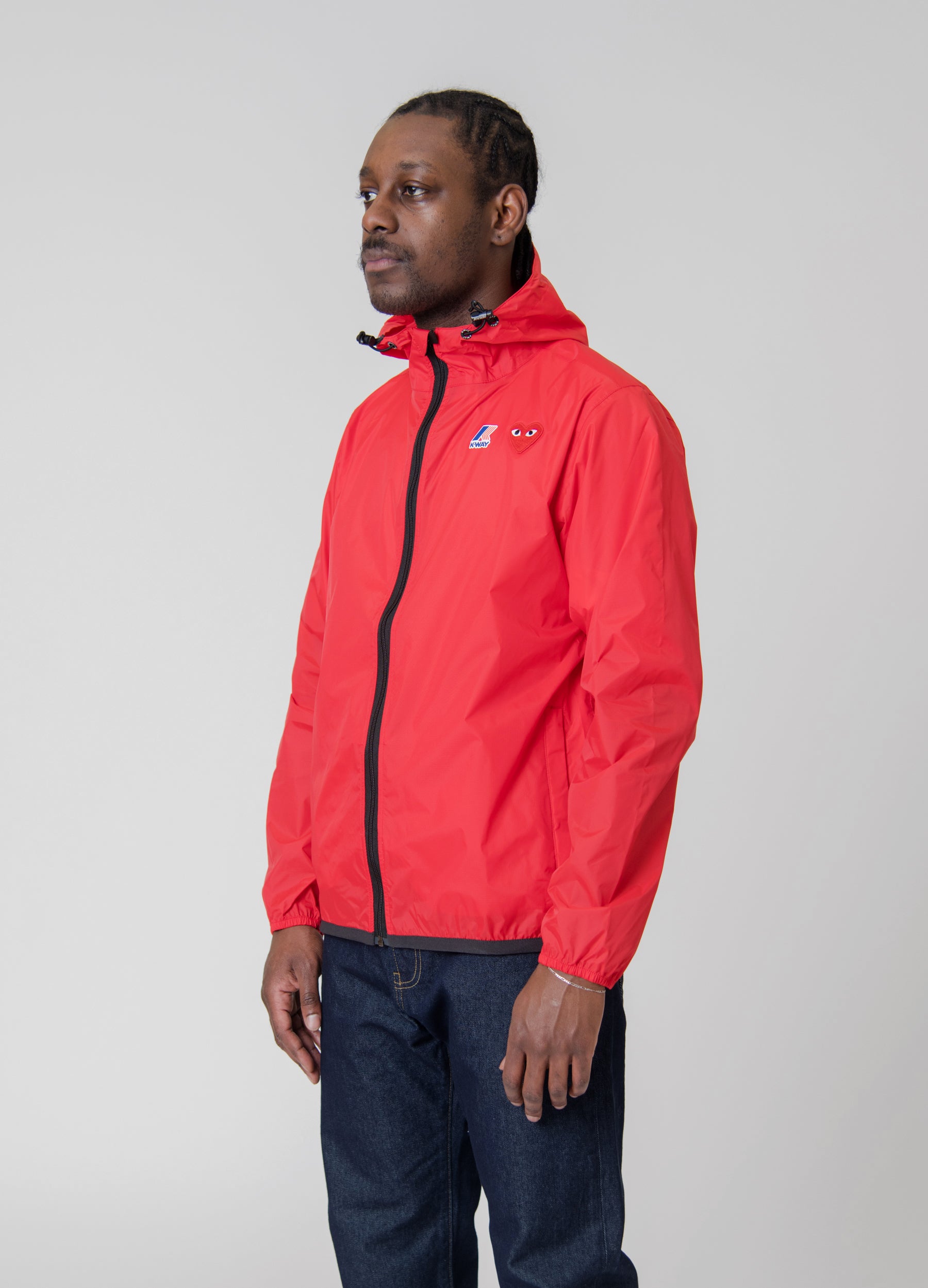 K-WAY Full-Zip Packable Jacket Red J501-2