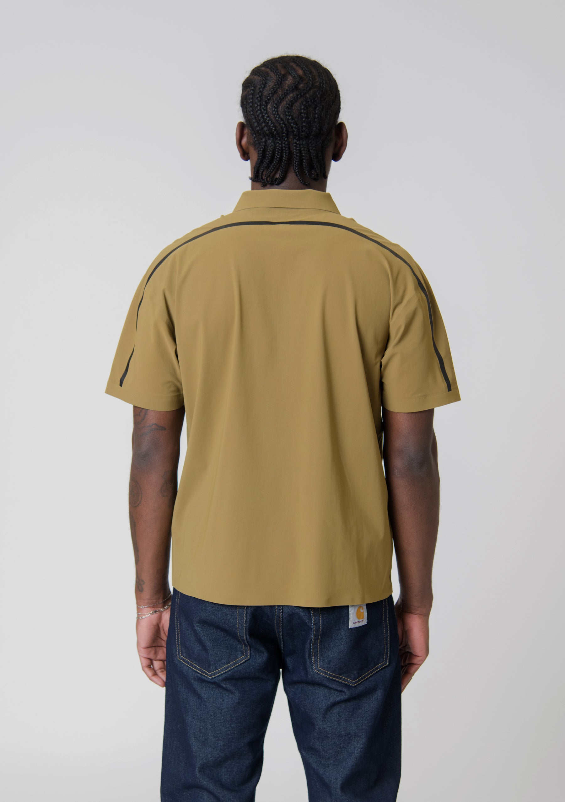 Taped Ultrasound Polo Shirt Idralite Green