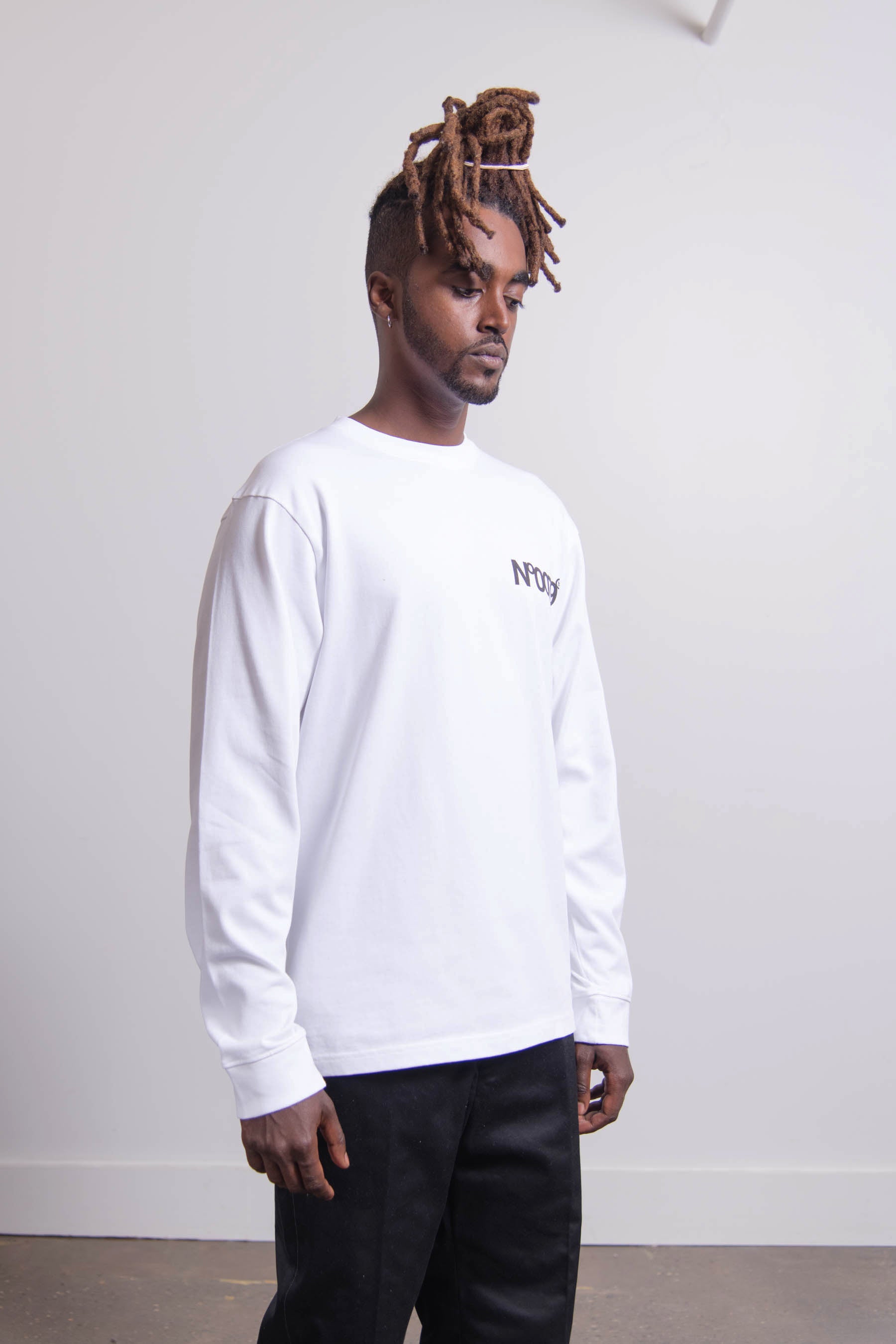 Long Sleeve N.0079 Tee White