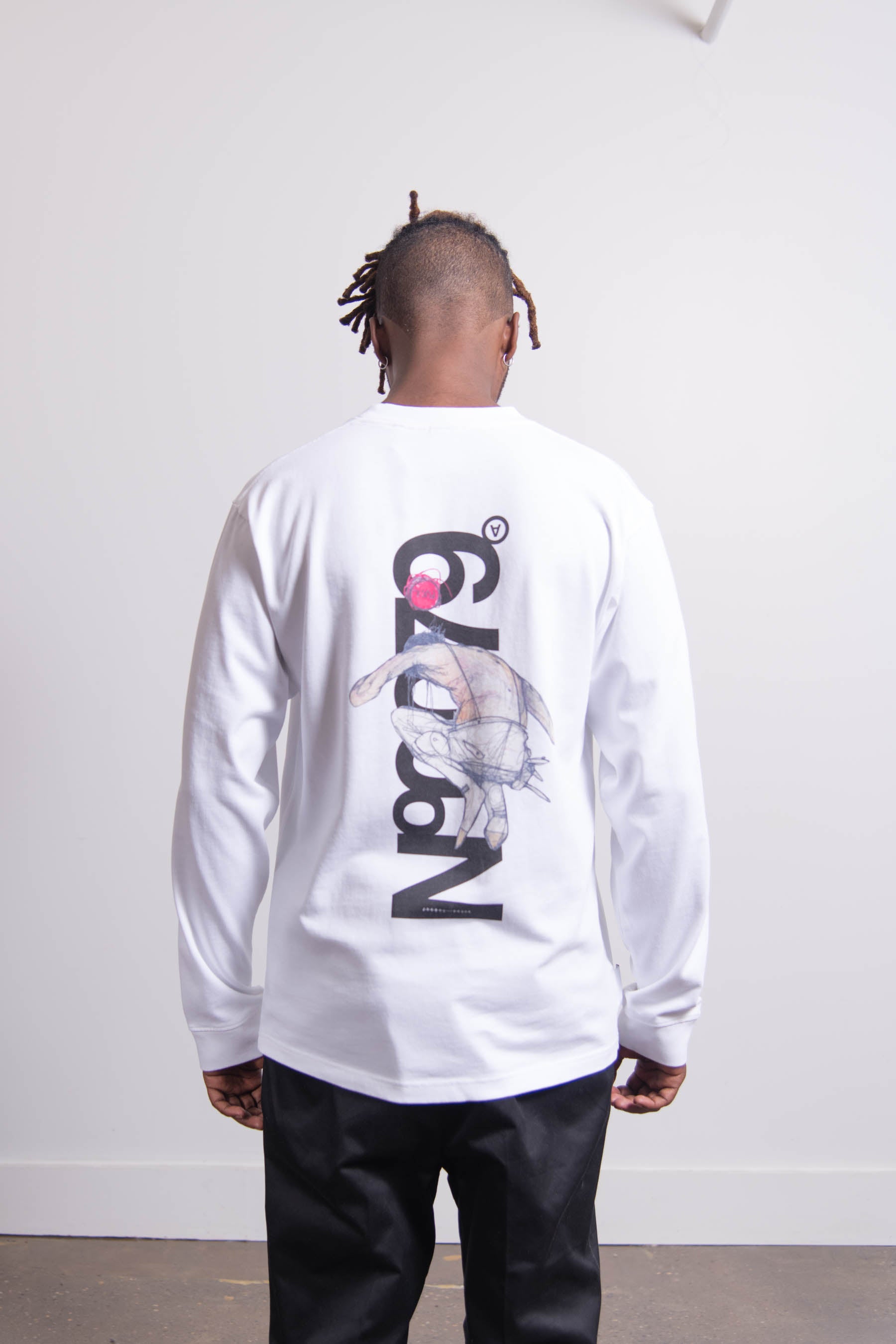 Long Sleeve N.0079 Tee White