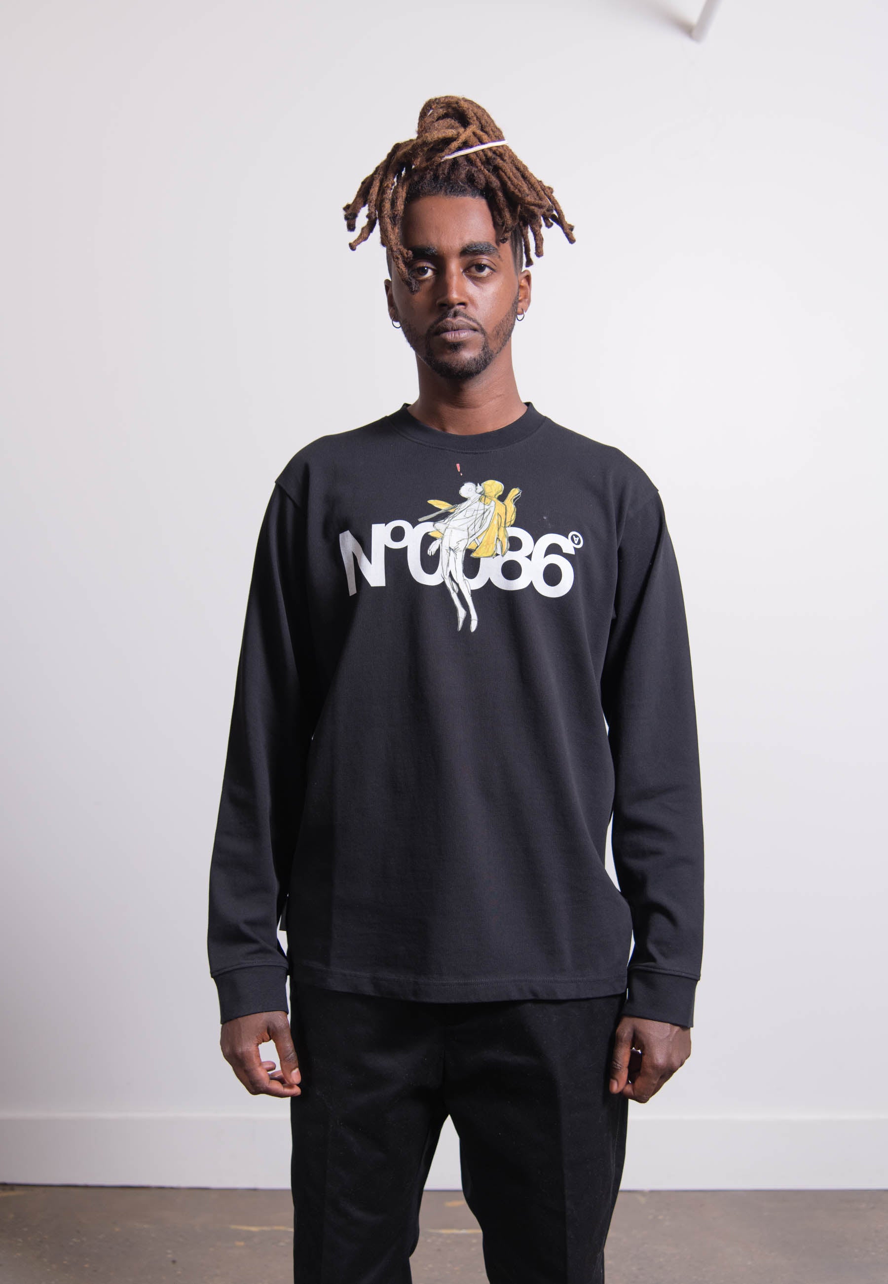 Long Sleeve N.0086 Tee Black
