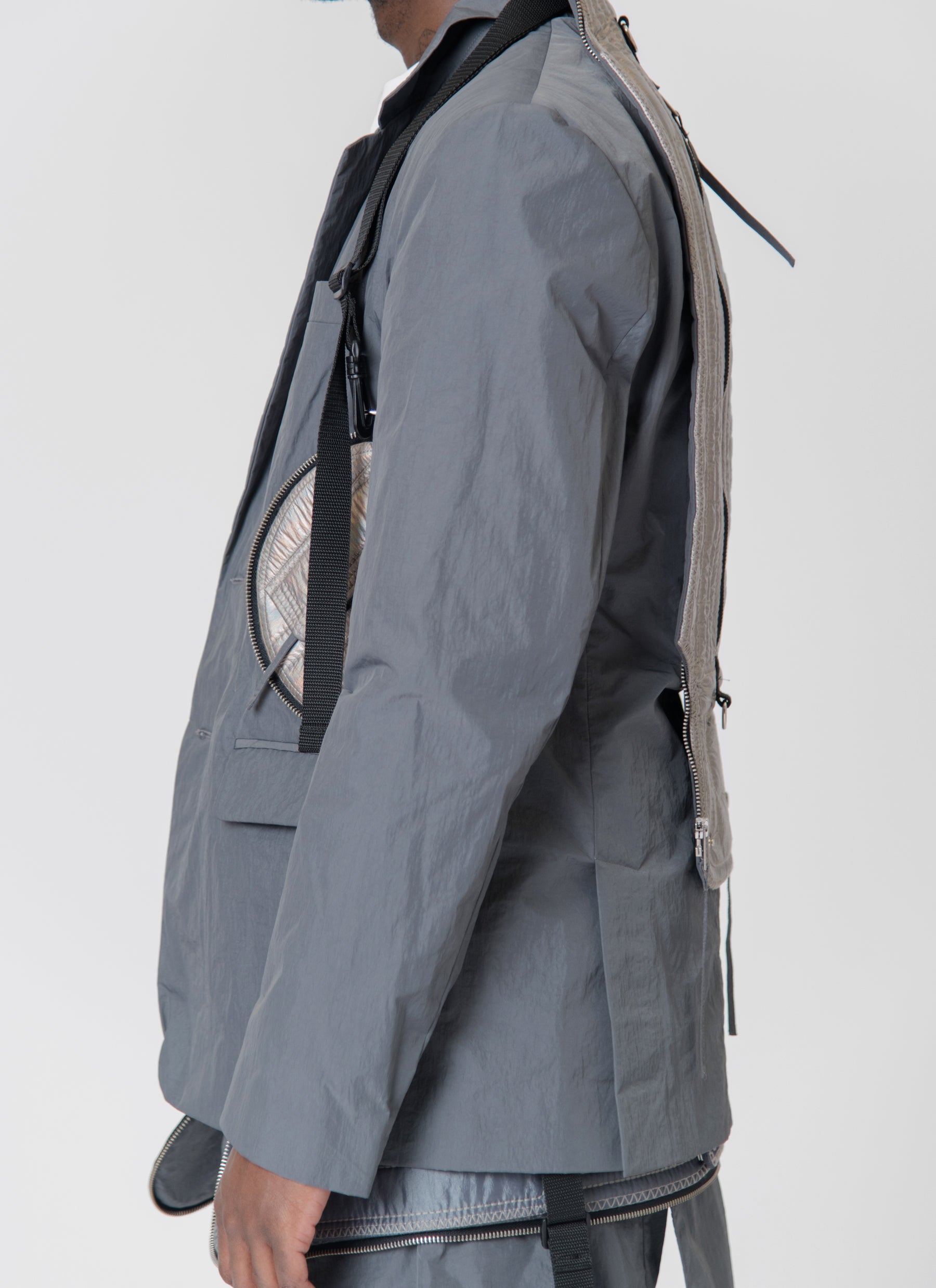 Packable Blazer Grey JKT47