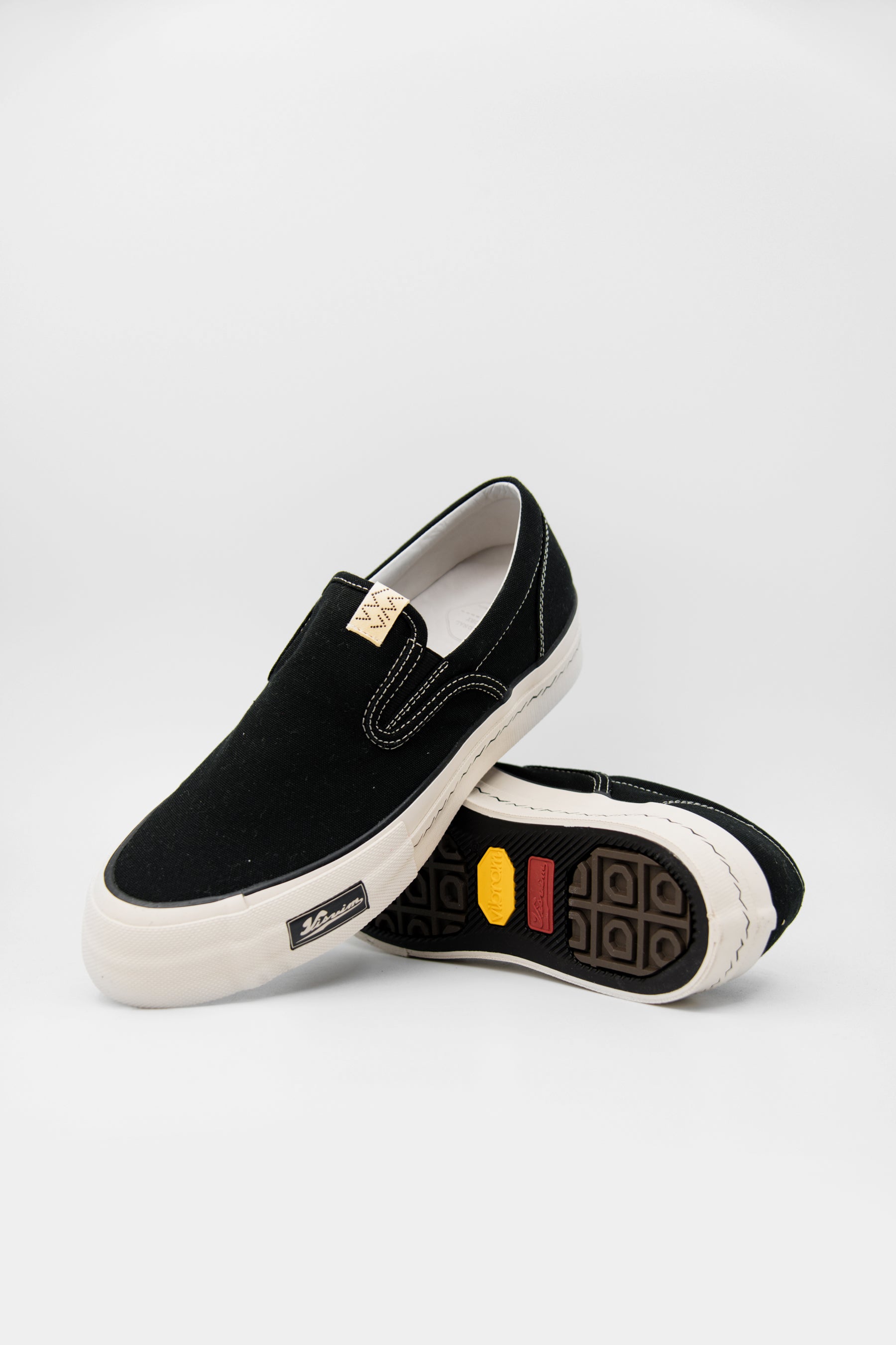 Zahra Patten Slip-On Black