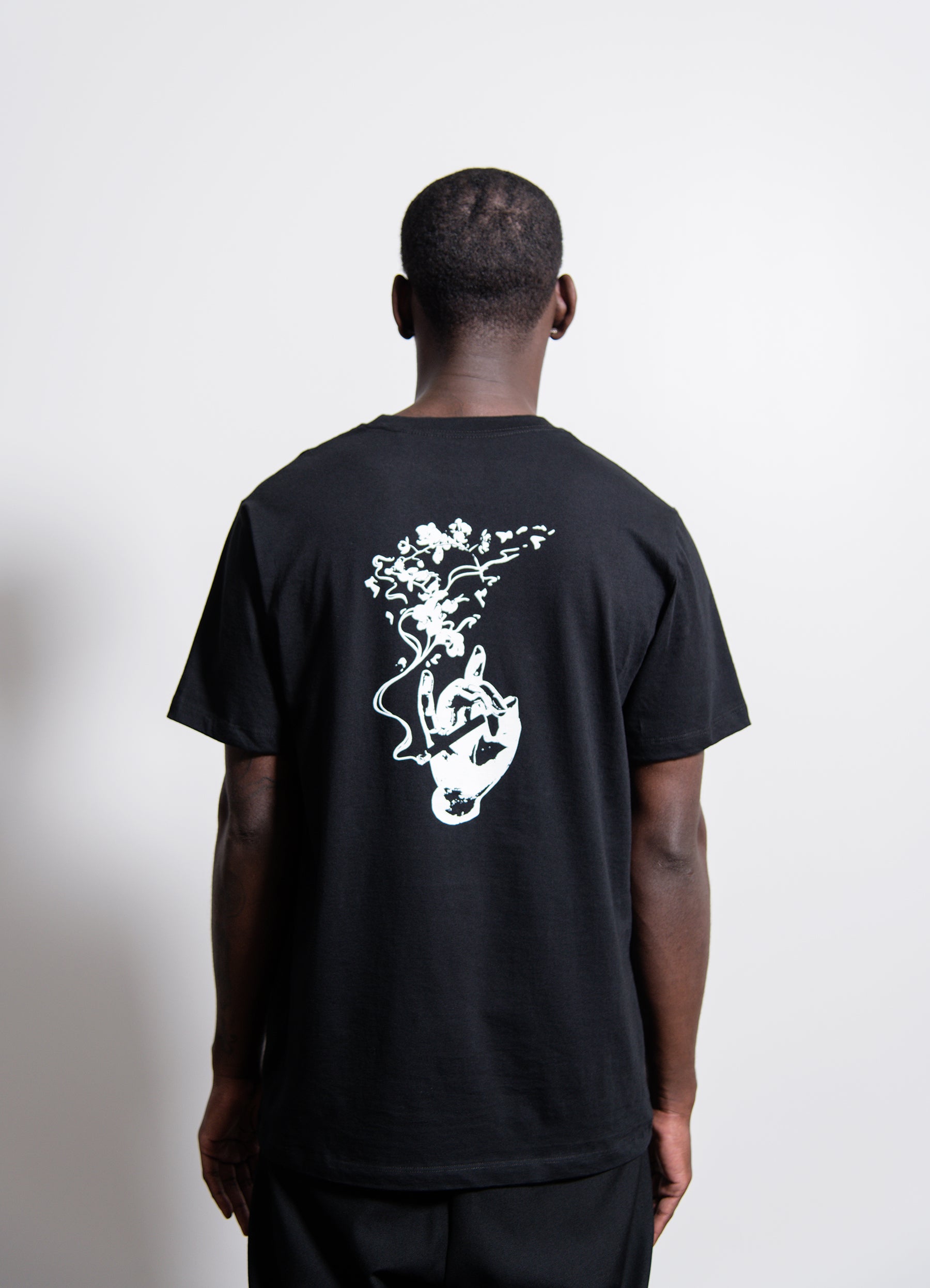 Smoke Break Tee Black/White