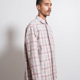 Aberdeen Macro Wool Check Shirt Band Aid