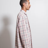 Aberdeen Macro Wool Check Shirt Band Aid