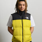 1996 Retro Nuptse Vest Lemon